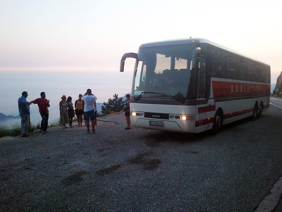 Montenegro adventure bus
