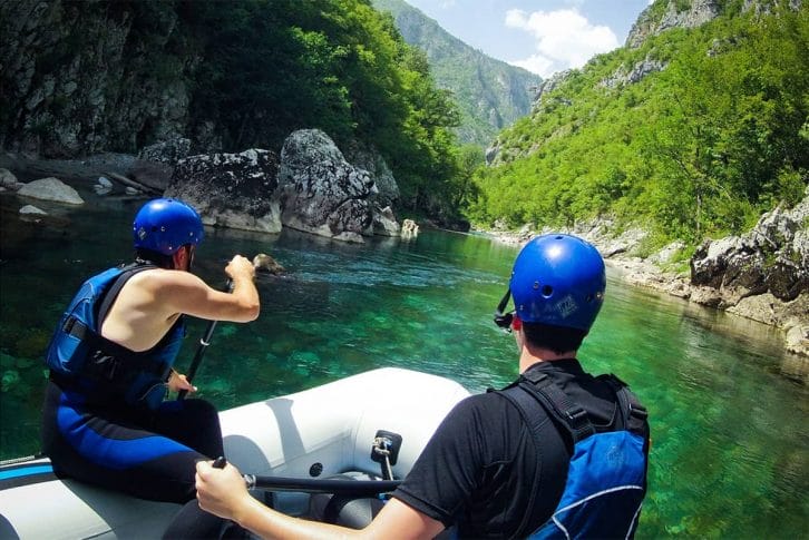 Rafting on river tara with Montenegro Adventure