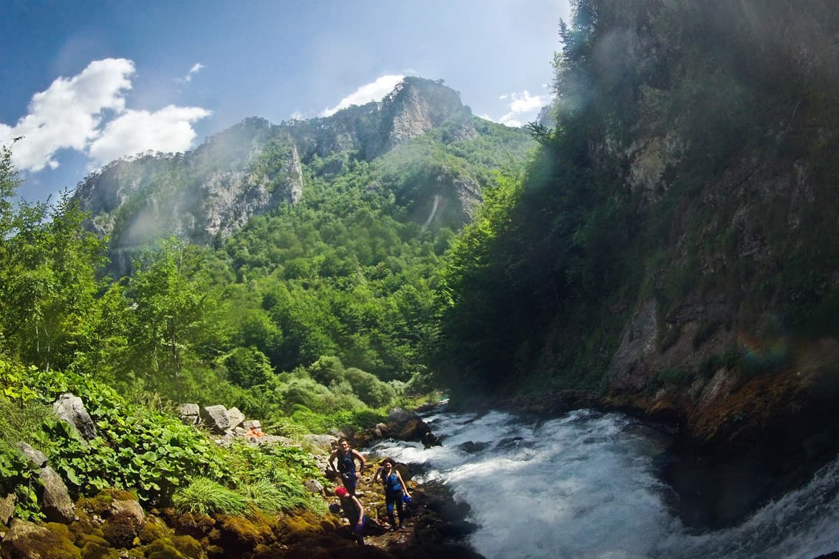 Rafting on river tara with Montenegro Adventure