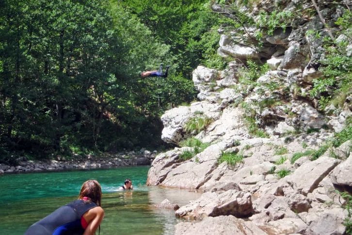 Rafting on river tara with Montenegro Adventure