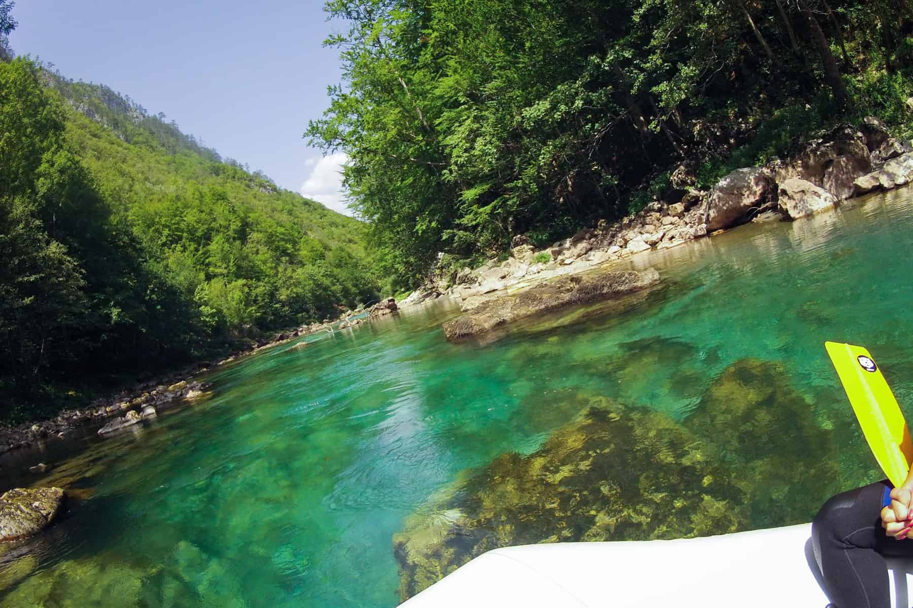 Rafting on river tara with Montenegro Adventure