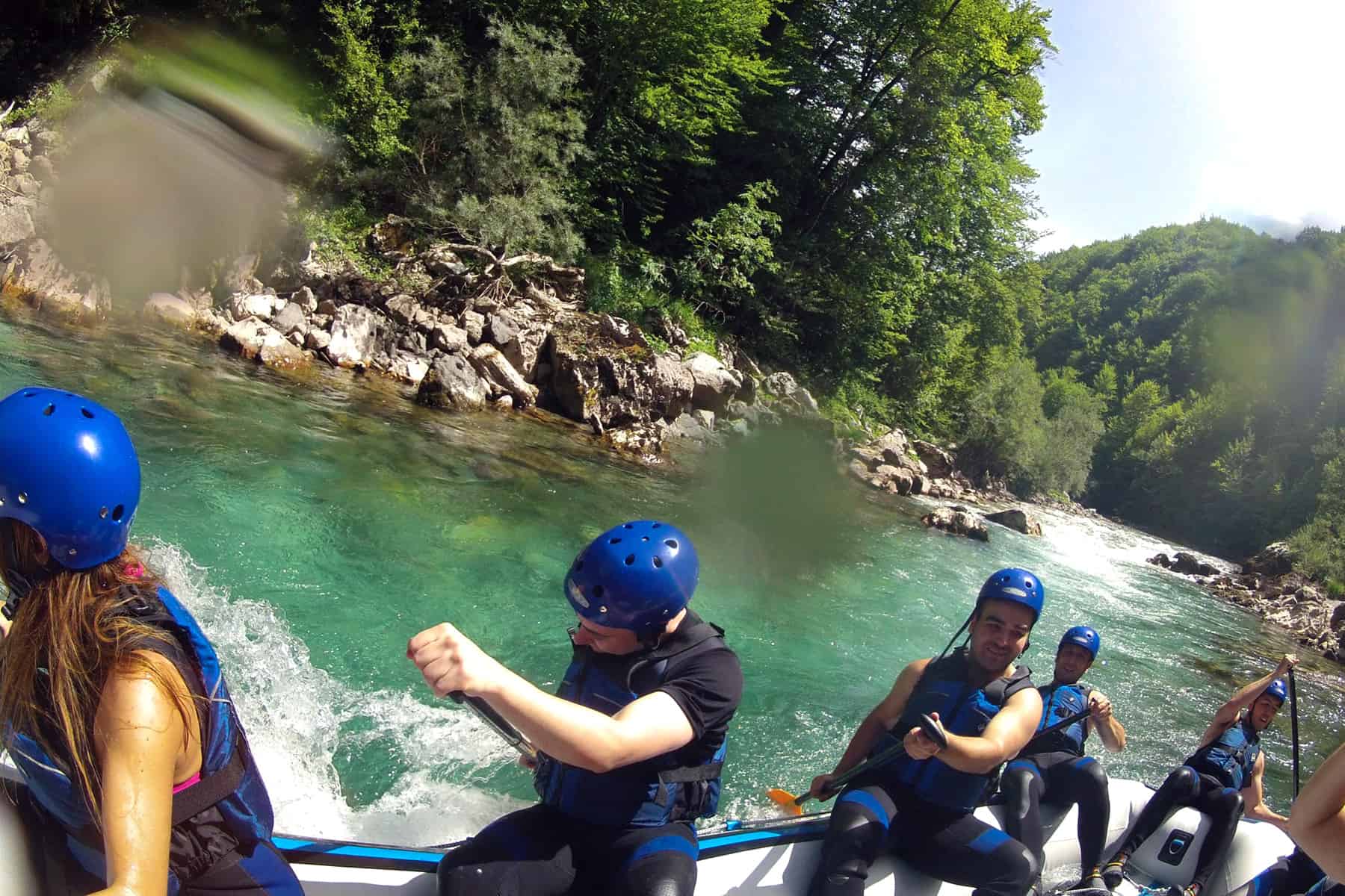 Rafting on river tara with Montenegro Adventure