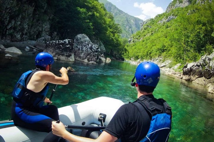 Rafting Scepan Polje Montenegro Adventure