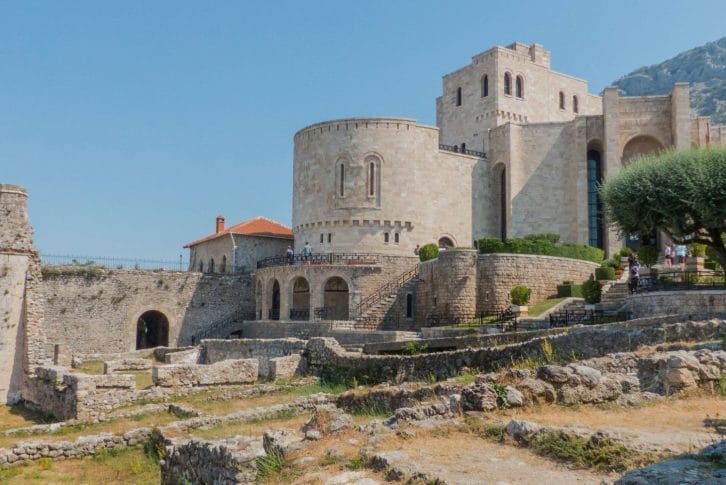 Castle of Kruje Skanderbeg Museum Kruje Albania