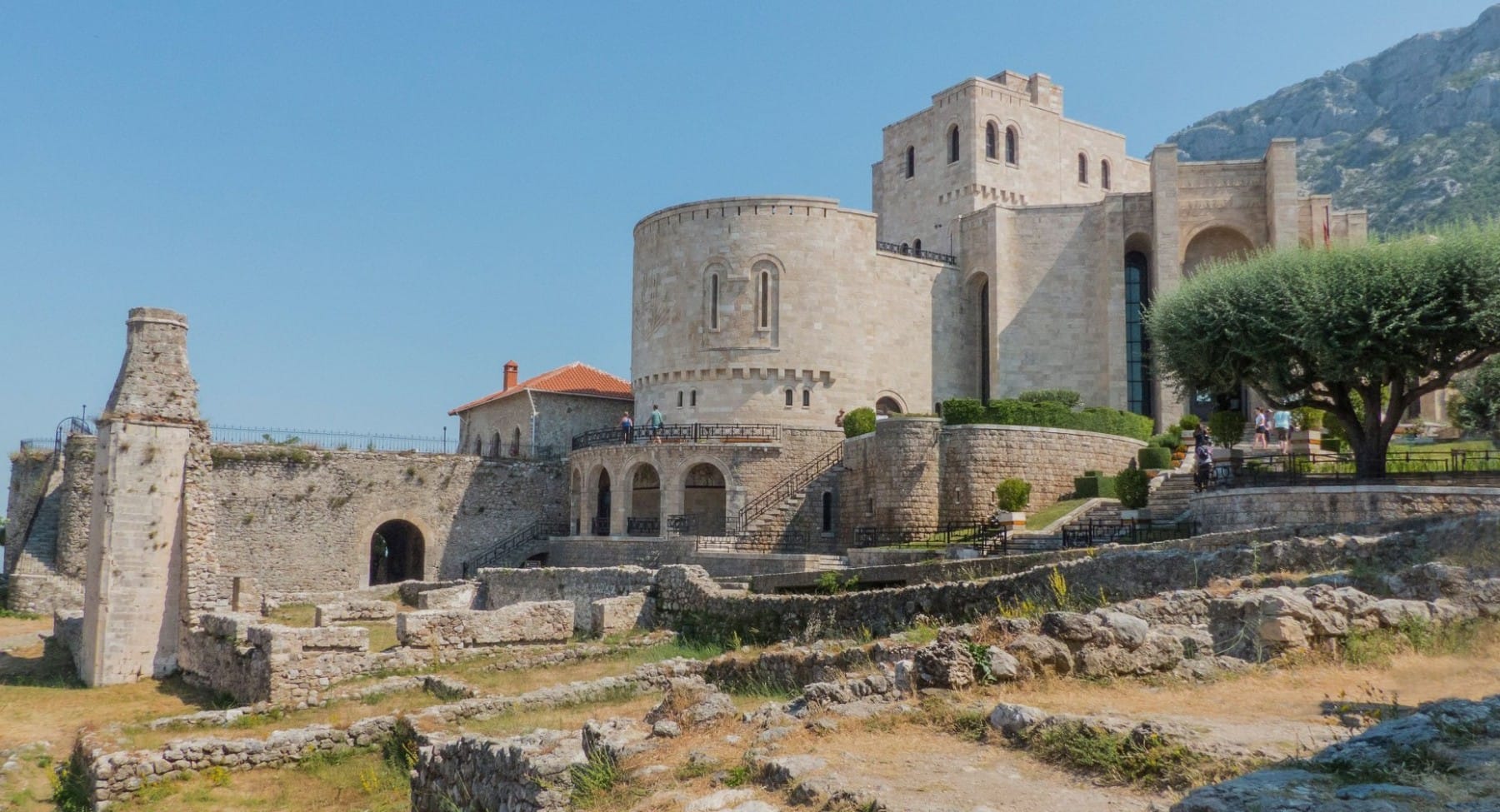 Castle of Kruje Skanderbeg Museum Kruje Albania