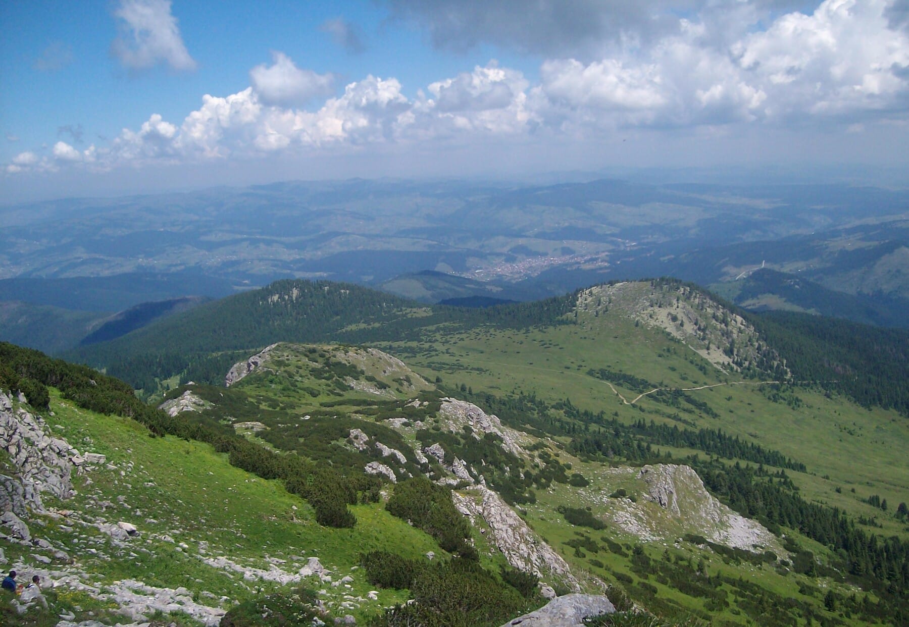 Beautiful view on Hajla mountain