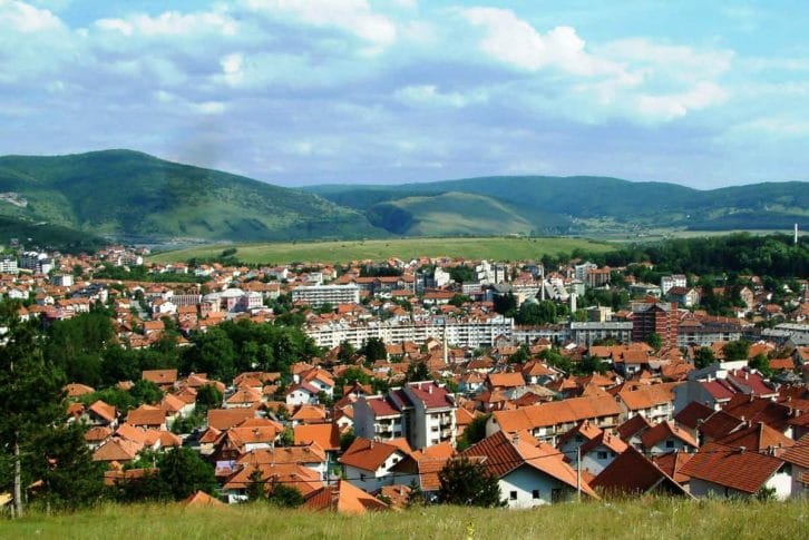 Panorama of Pljevlja