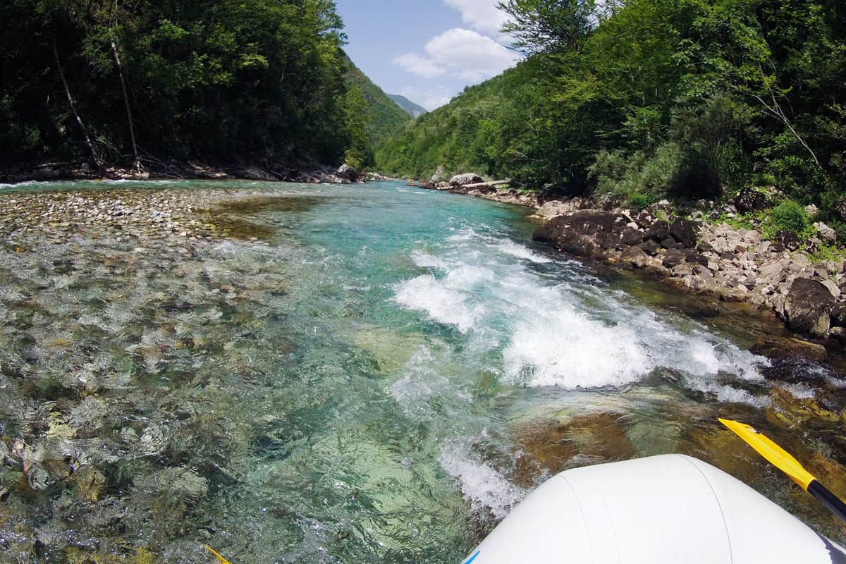 Rafting Tara Canyon