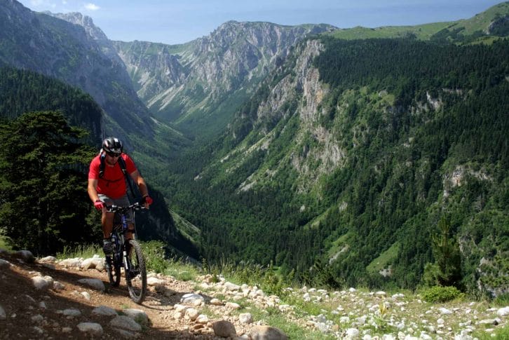 Mountain biking, Vrulja