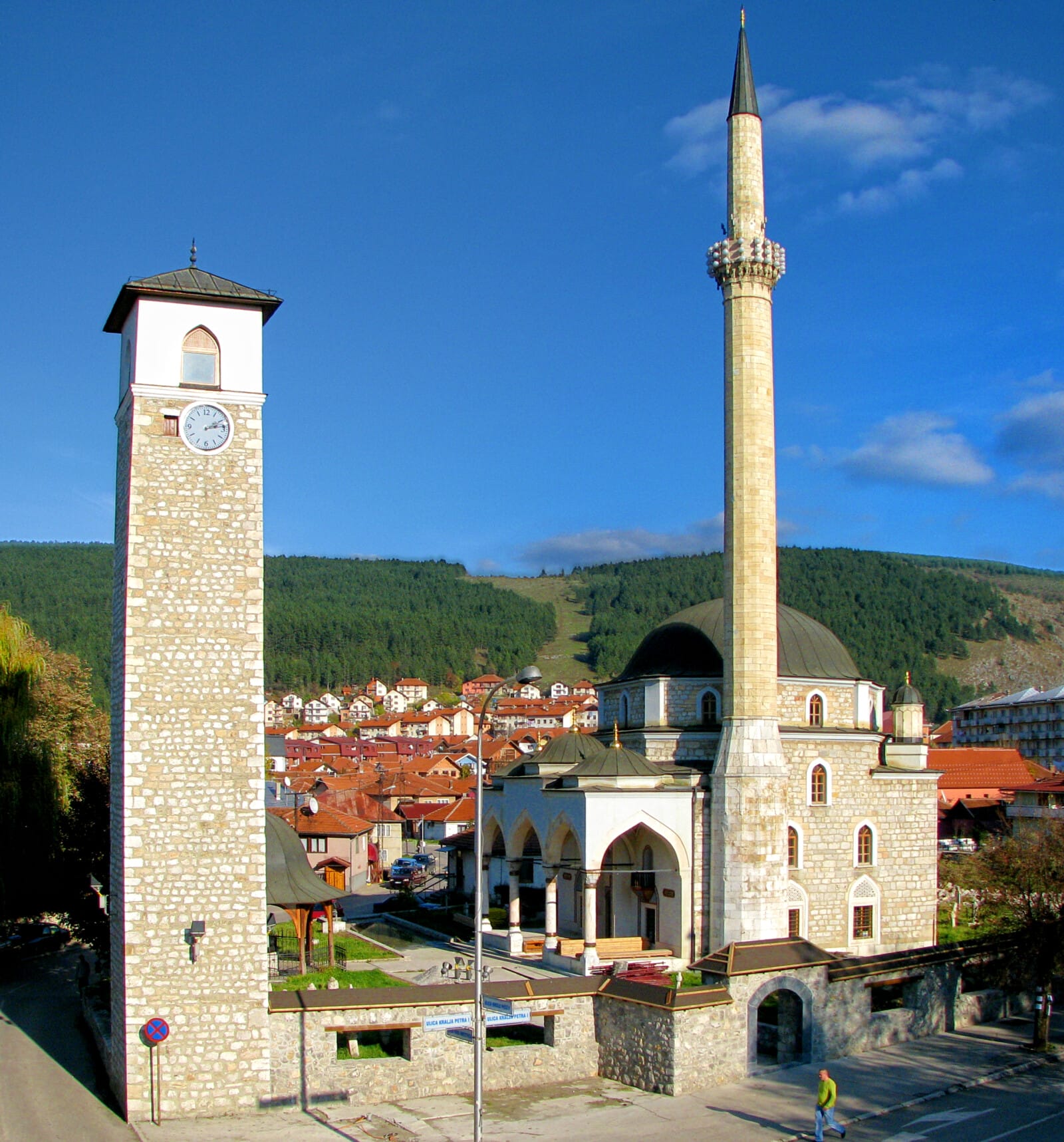 Husein Pasha Mosque in Pljevlja, Montenegro