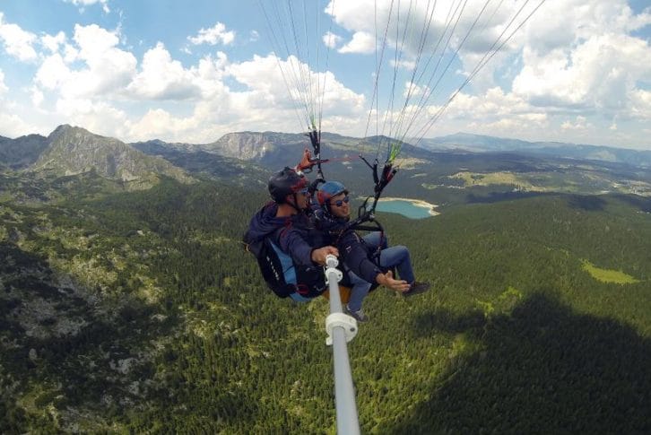 11Tandem paragliding Durmitor, Savin Kuk