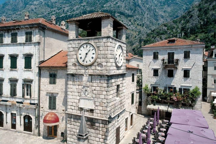 Beautiful view on Kotor Old Town
