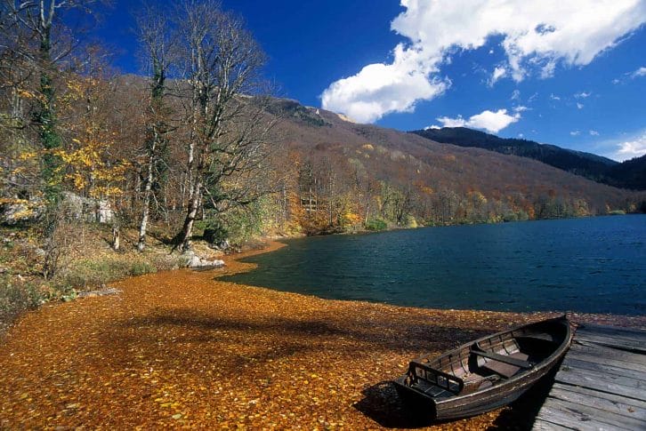 Biogradsko jezero at autumn