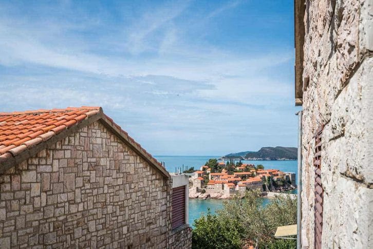 Historical Sveti Stefan old town