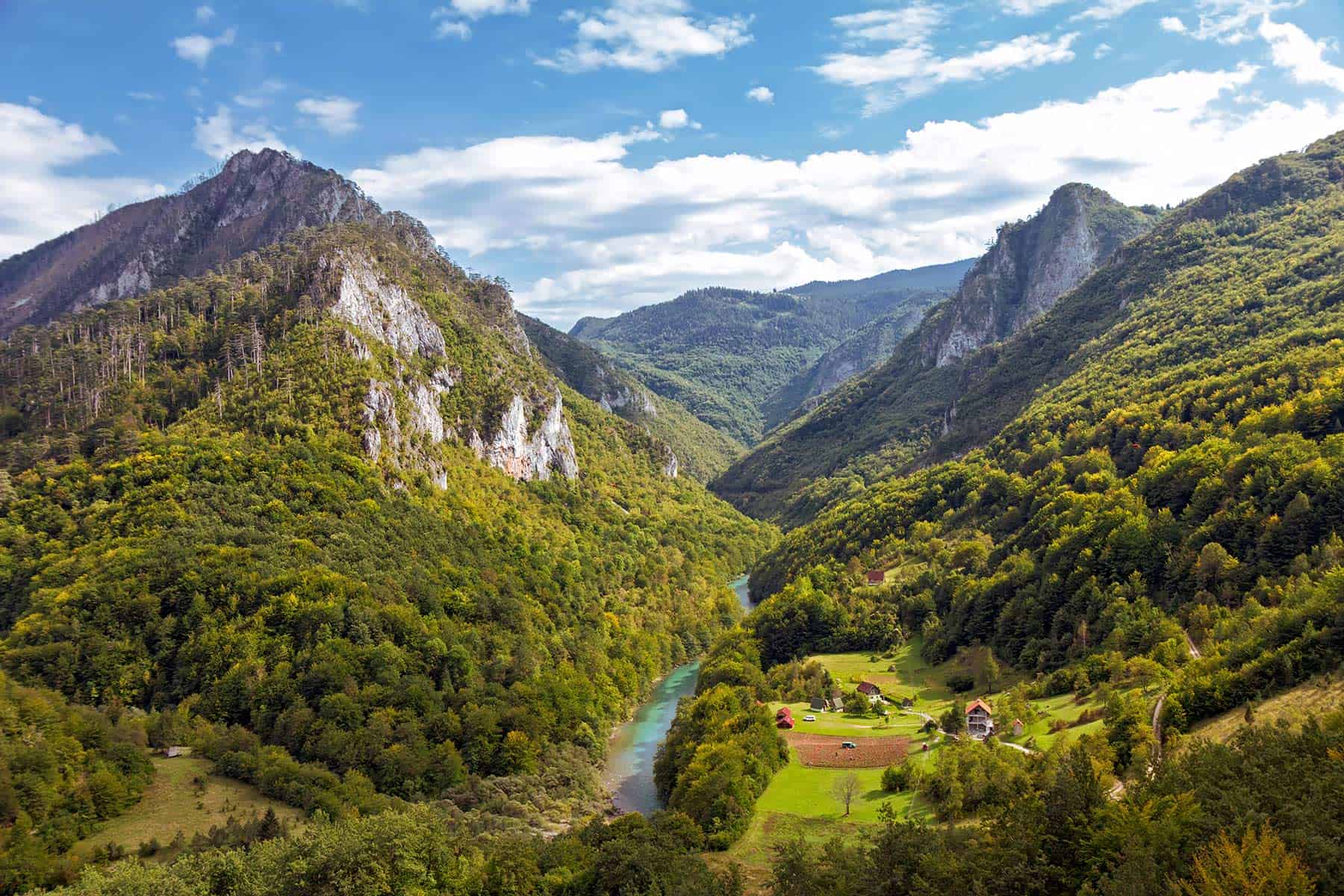 River Tara Canyon, Montenegro