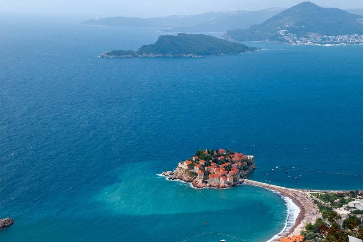 Sveti Stefan, the jewel in the Budva Riviera
