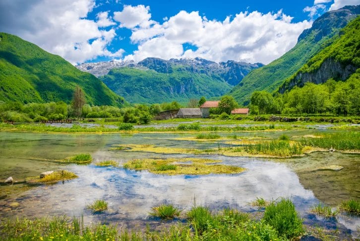 Ali Pasha springs, Gusinje Montenegro