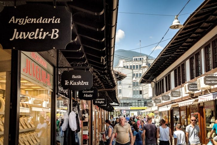 Old bazar, Peje Kosovo