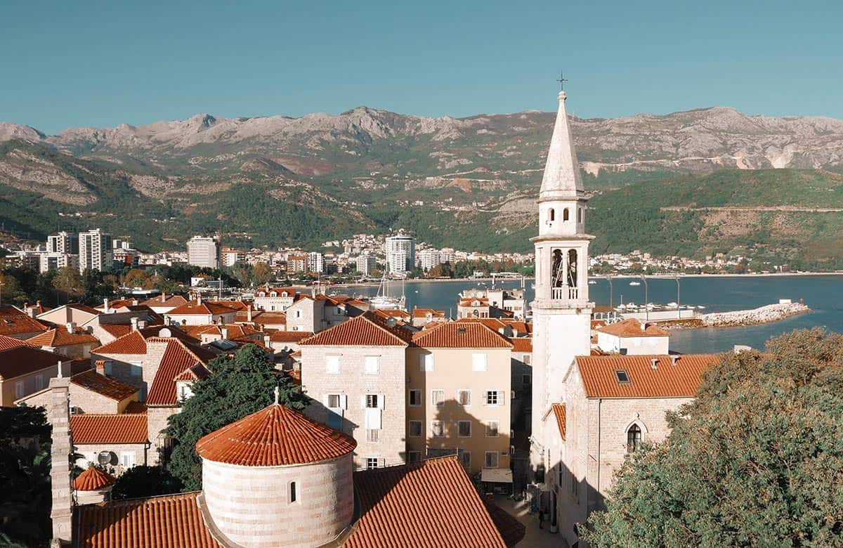 Skyline over Budva
