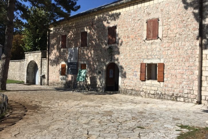 Cetinje - The historical postcard of Montenegro