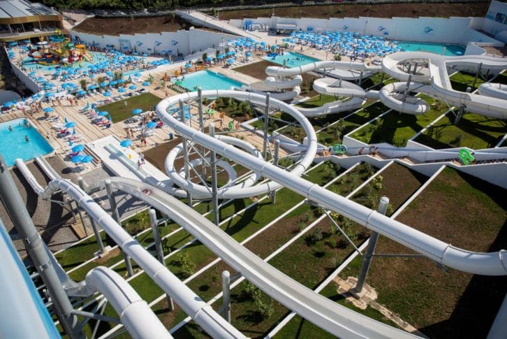 Aquapark in Budva Montenegro