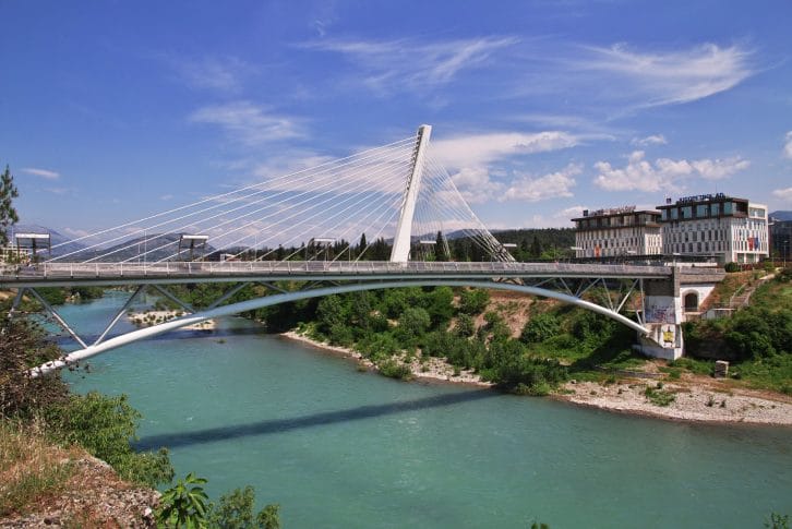 Milenium Bridge, Podgorica