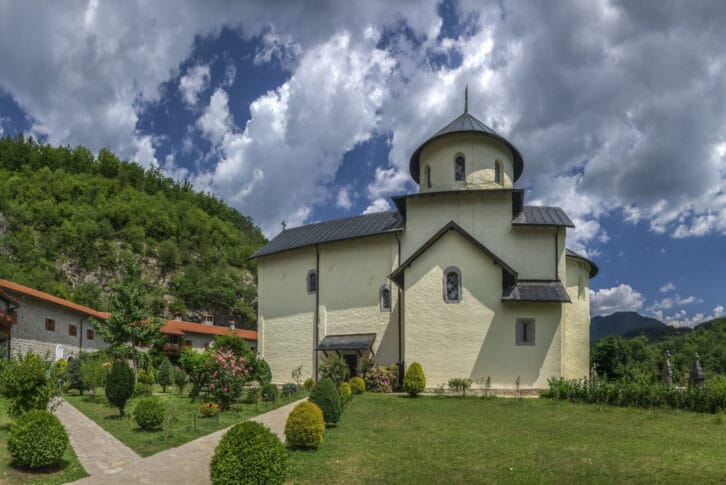 Moraca Monastery in Montenegro