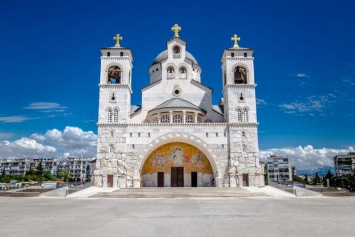 Cathedral of Resurrection of Jesus in Podgorica