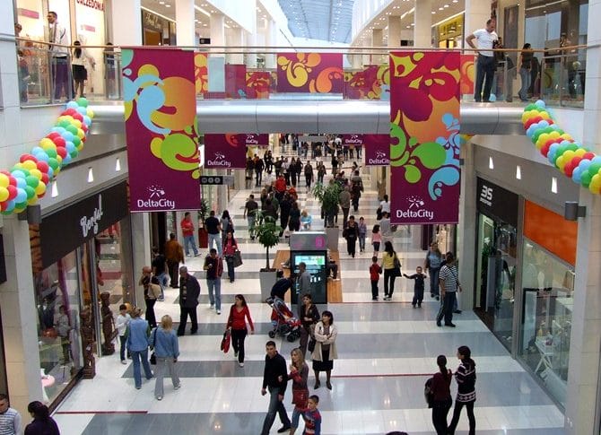 shopping mall delta city podgorica montenegro