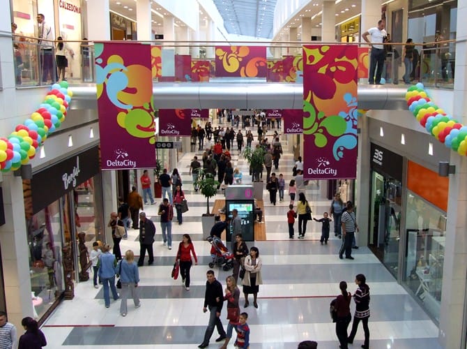 shopping mall delta city podgorica montenegro