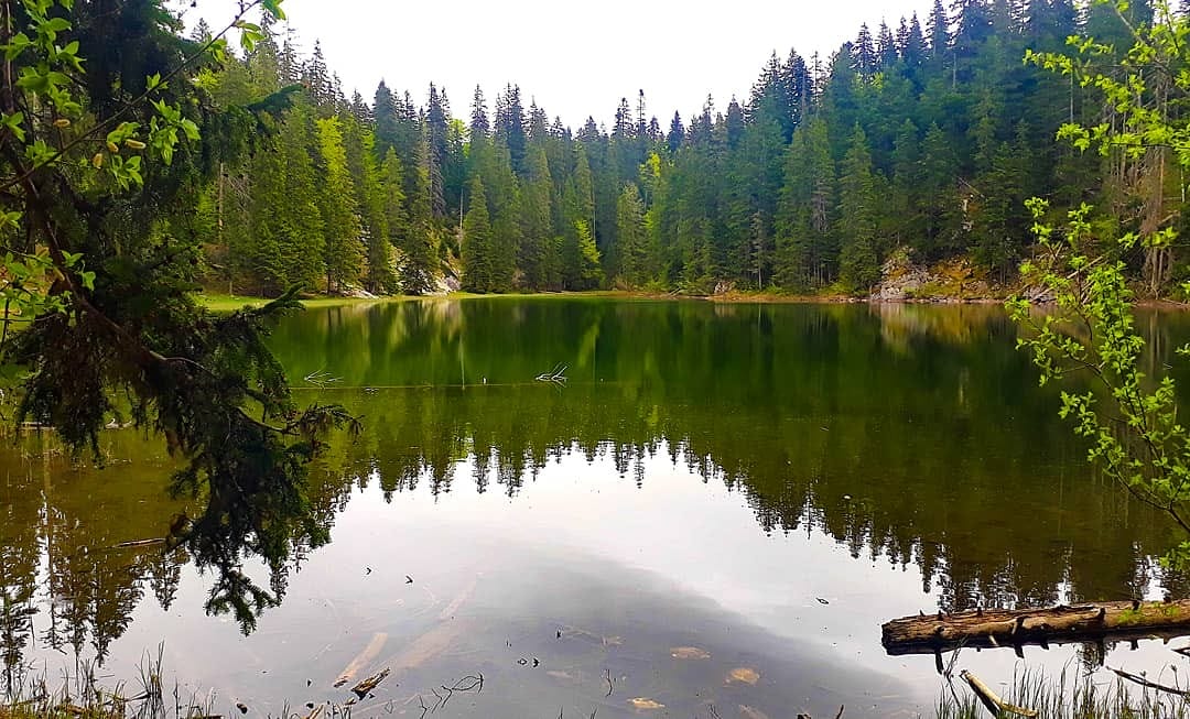 Zminje Jezero on Durmitor Mountain Montenegro
