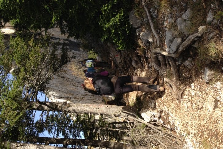 Durmitor climb hiking trail