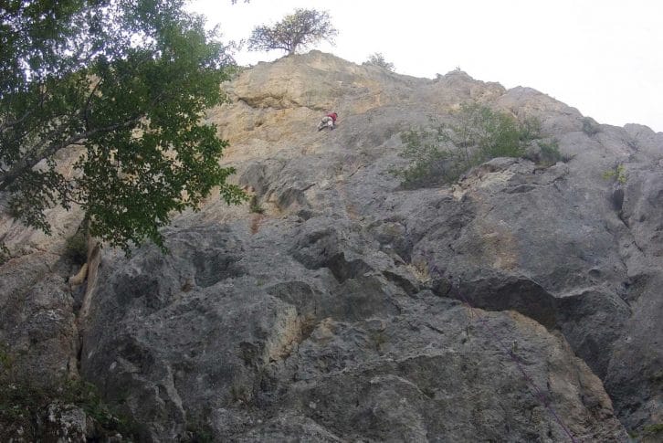 Rock climbing Durmitor