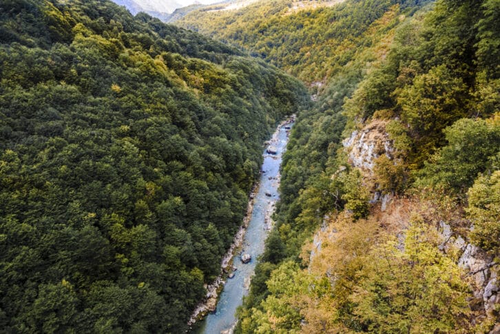 Canyon of the river Tara