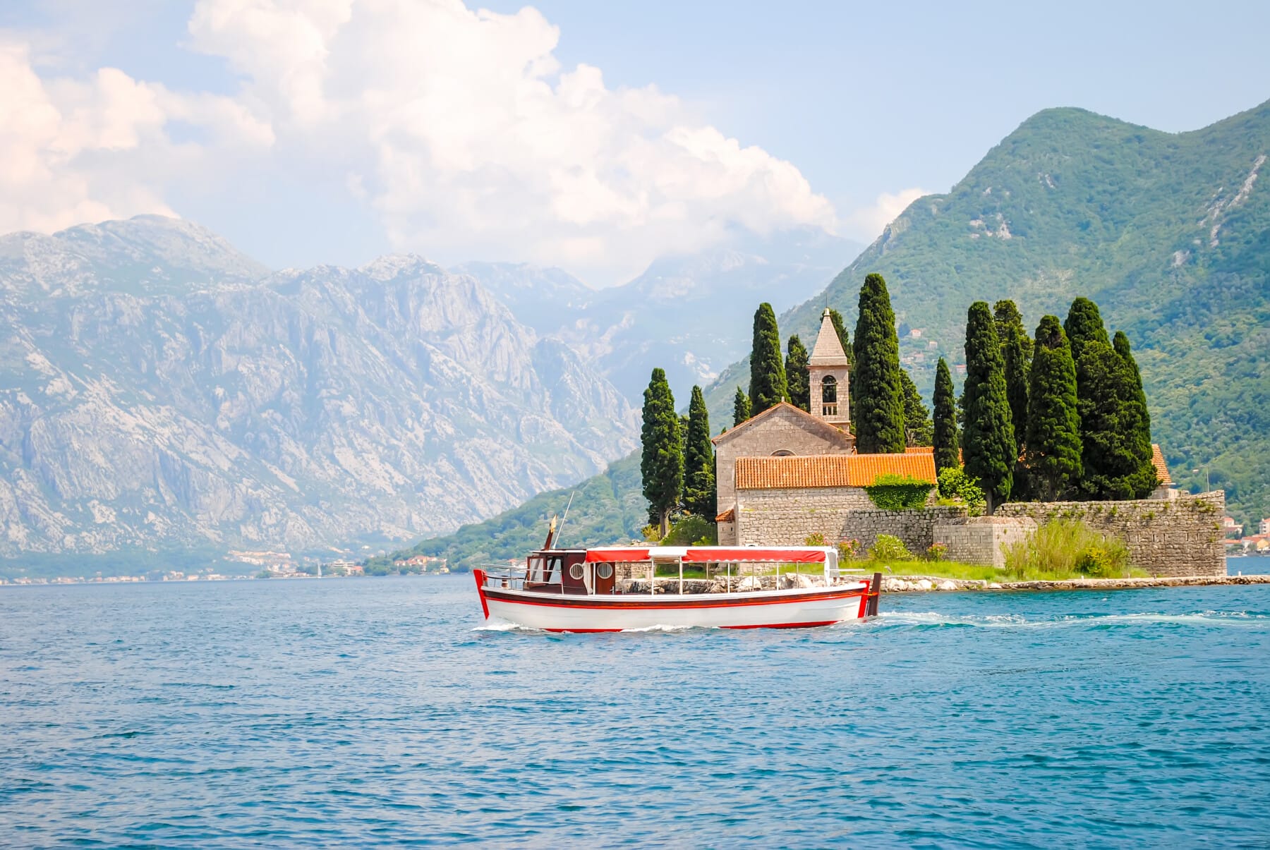 St. George Island in the Bay of Kotor.
