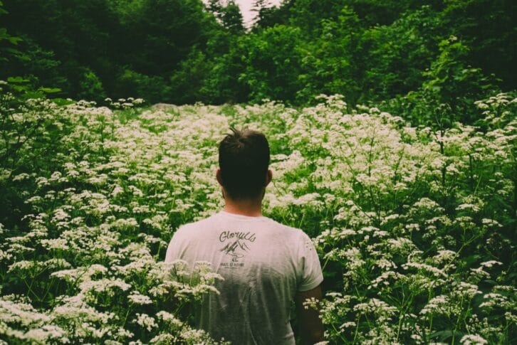 Beautiful Montenegro Man Wandering around in NP Durmitor
