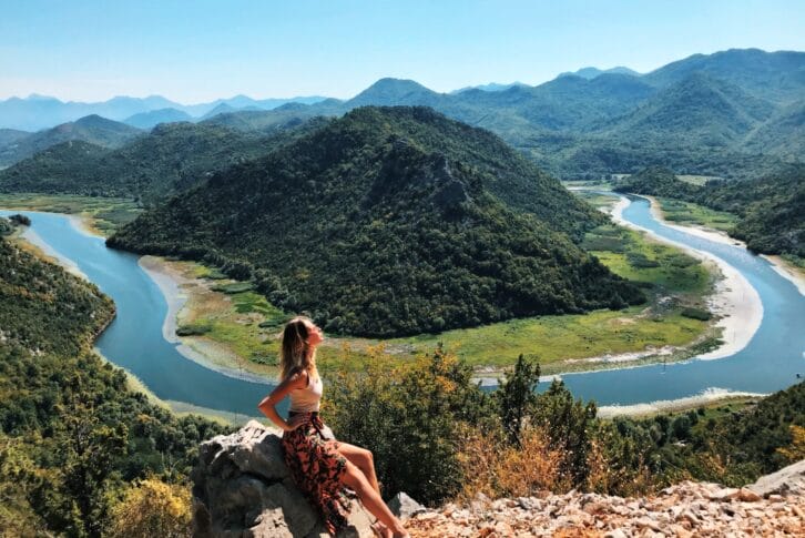 photo shooting in the national park Skadar Lake