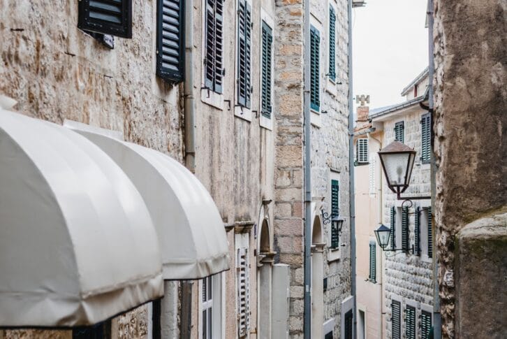 walls of kotor old town montenegro adventure
