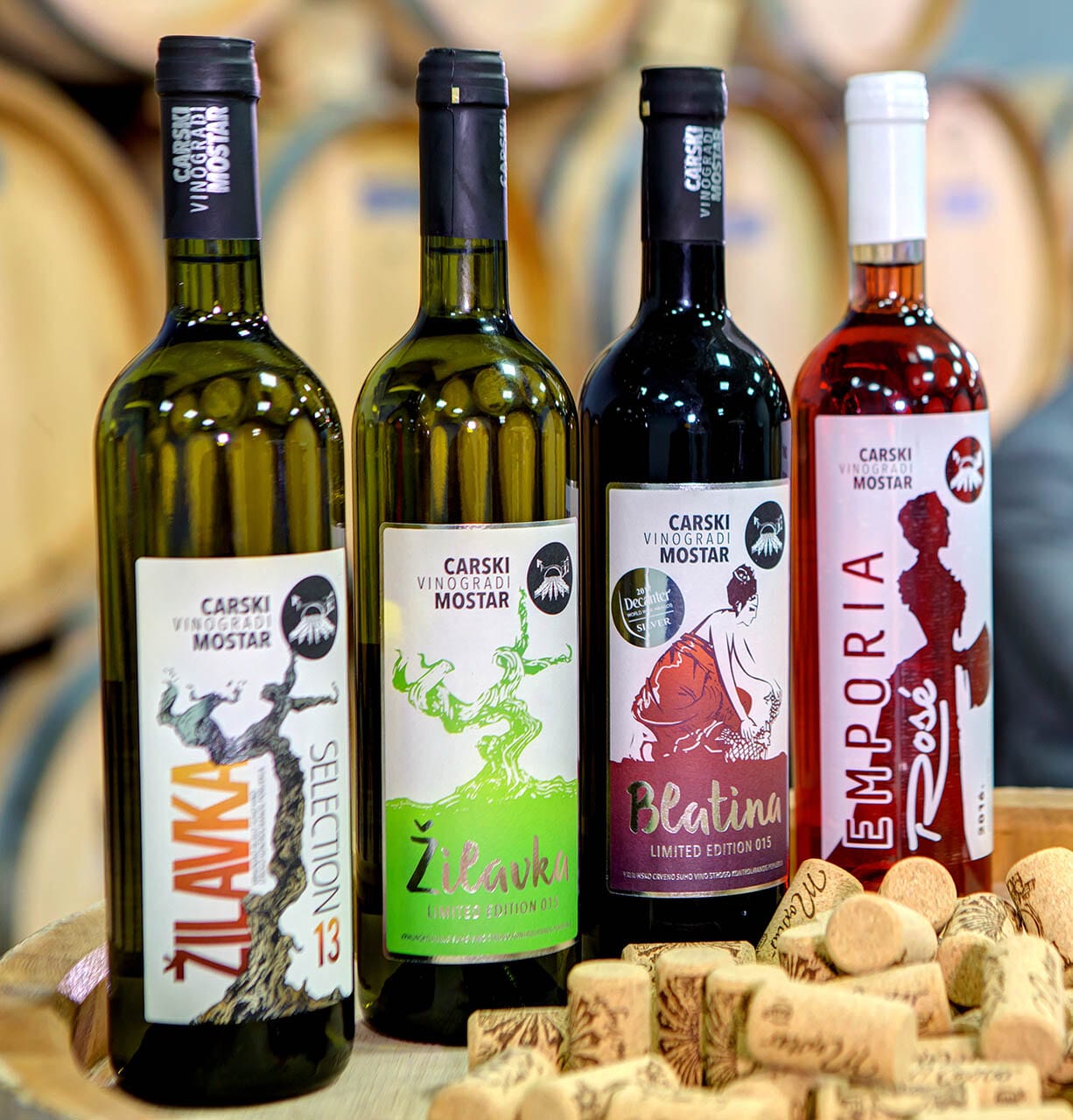 Wines from Imperial vineyards