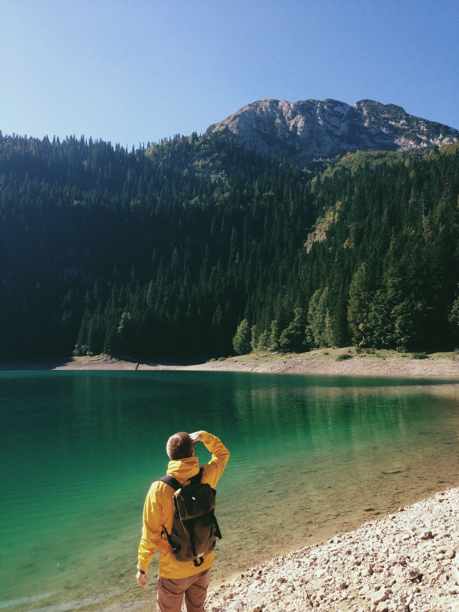 Black lake, Montenegro