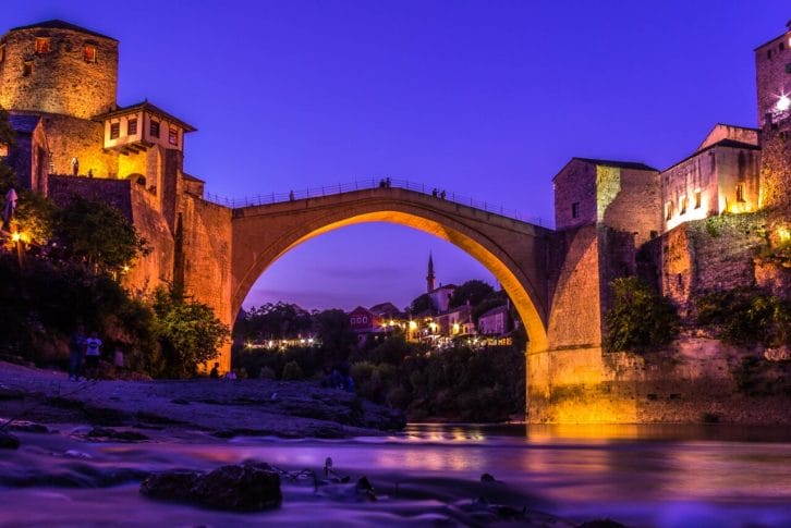 The Old Bridge ( Mostar - Bosnia and Herzegovina )