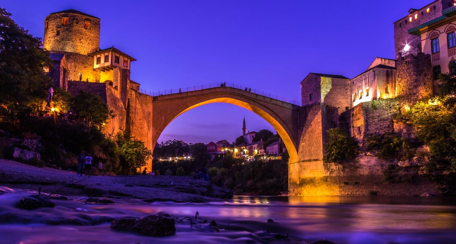 The Old Bridge ( Mostar - Bosnia and Herzegovina )